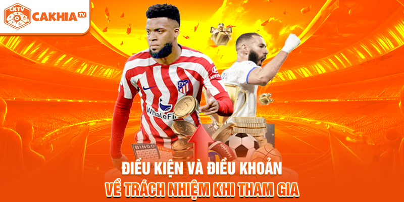 Điều kiện và điều khoản về trách nhiệm khi tham gia
