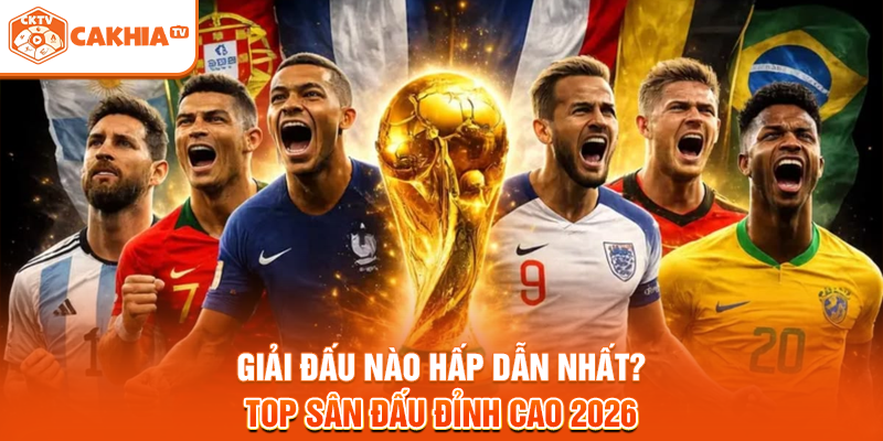 Giải Đấu Nào Hấp Dẫn Nhất? Top Sân Đấu Đỉnh Cao 2026